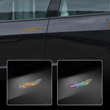 Electric Door Handle for Tesla Model 3/Y - Automatic Pop Up, RGB Light Strip (4 Pcs)