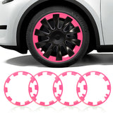 Model 21인치 Uberturbine 및 20인치 Induction Wheel Ultimate Protection Refreshed Wheels용 Y 림 프로텍터(4팩)