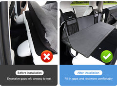 Flanell Campingmadrass Hodebeskyttelse Egnet for Tesla Model 3/Y