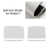 Tesla Electrostatic Adsorption Sunroof Sunshade for Model 3/Y (not fit for 2024 Model 3 Highland)