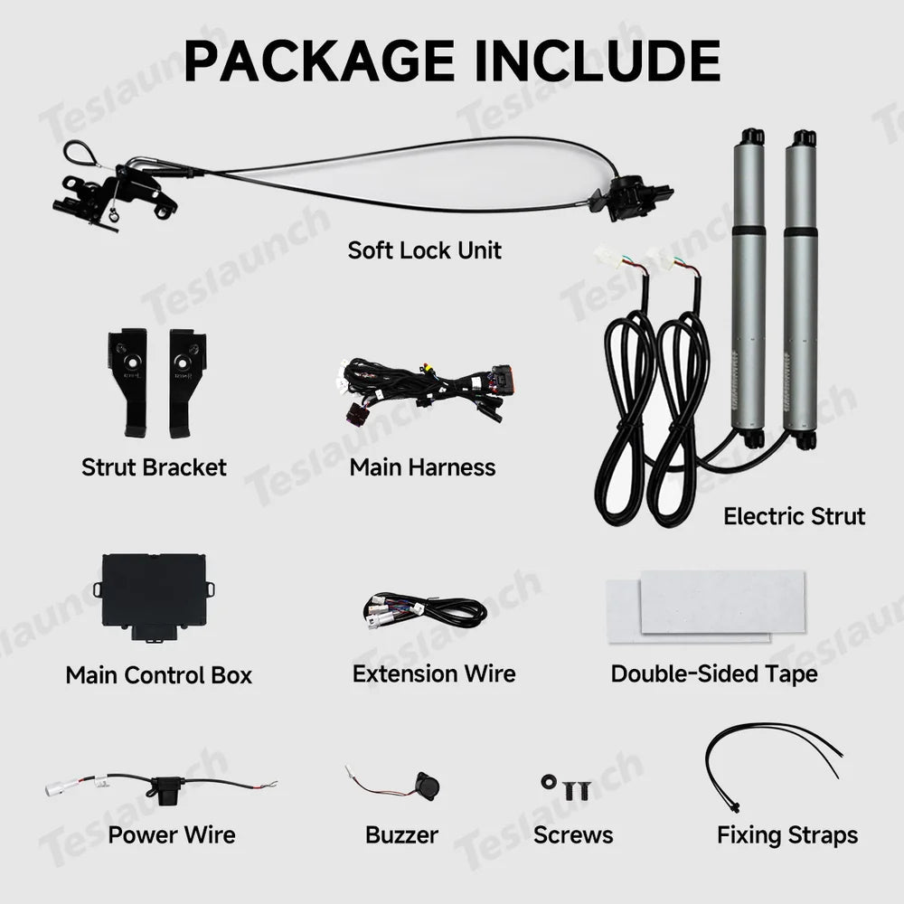 Electric Power Frunk Lift Kit for Tesla Model X/S/Y/3 - T-Launch