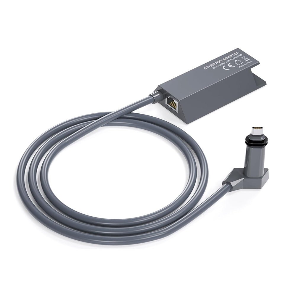 Ethernet Adapter for Starlink Standard Actuated Gen 2 – Wired Connection to RJ45 - T-Launch