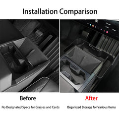 Extended Center Console Storage Box for Cybertruck - T-Launch