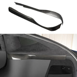 [Real Carbon Fiber] Bakre Trunk Inner Panel Deksler (2 STK) for Tesla Model X 2022+