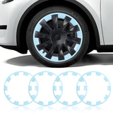 Model Y-velgbeschermer voor 21'' Uberturbine en 20'' inductiewielen Ultimate Protection Refreshed-wielen (4-pack)