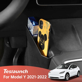 Model Y Center Console Side Organizer Tillbehör för förvaringsbox (1 par) (2021-2024)