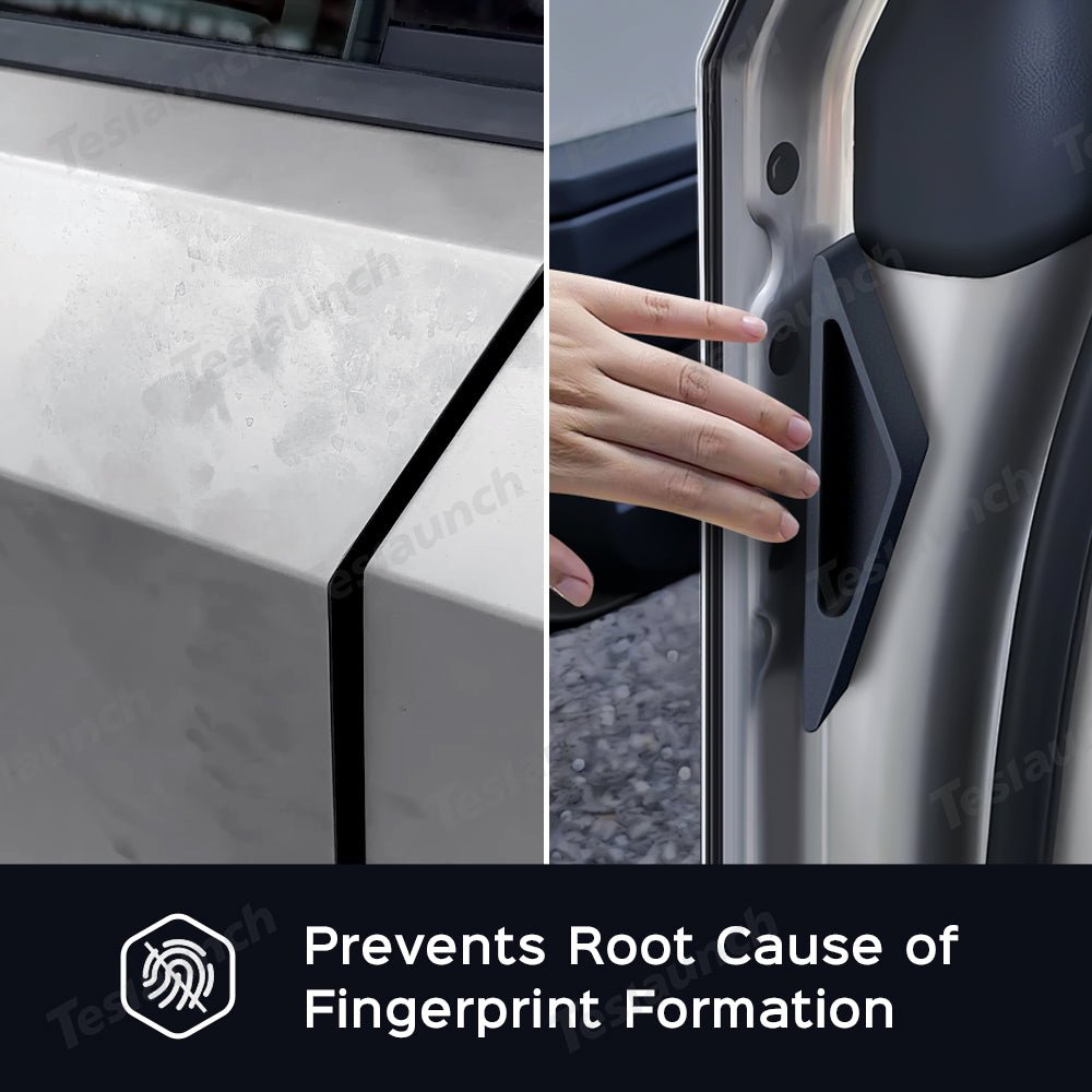 Fingerprint Resistant Door Handles for 2024+ Tesla Cybertruck (4pcs) - T-Launch