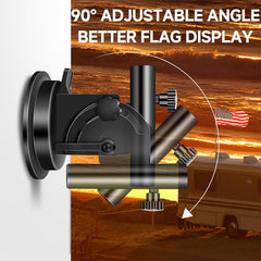 Flag Pole Holder for Tesla Cybertruck - T-Launch