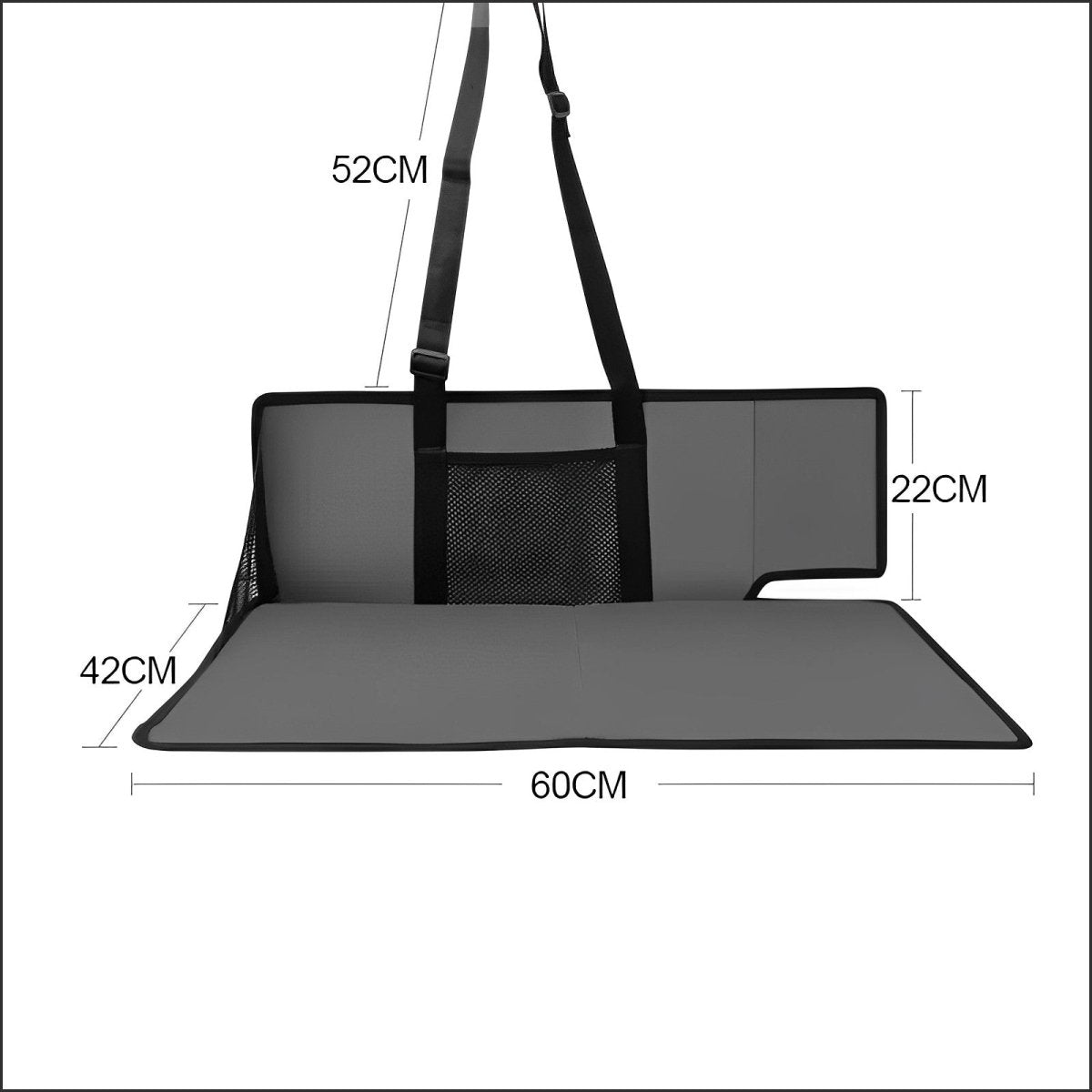 Flannel Camping Mattress Head Guard Suitable for Tesla Model 3/Y - T-Launch