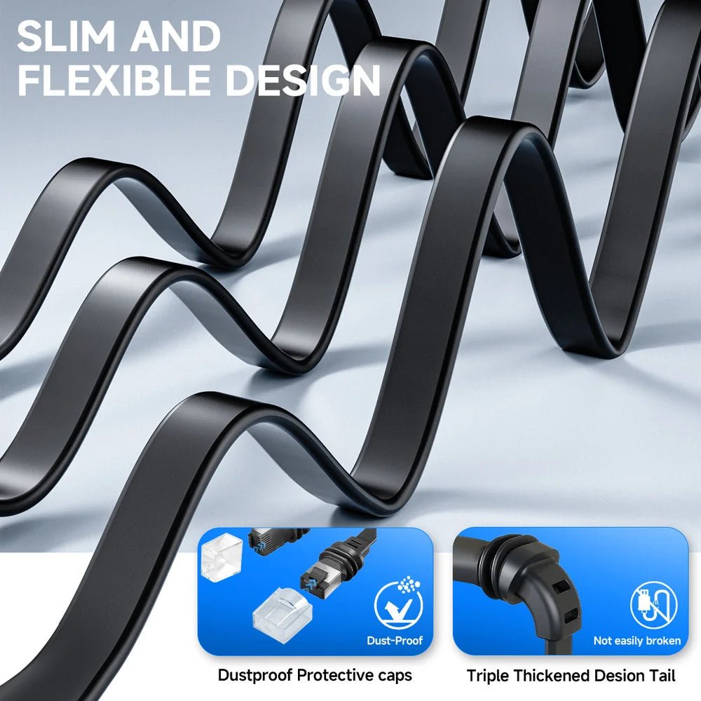 Flat Cord Extension Cable for Starlink Gen 3/Mini - T-Launch