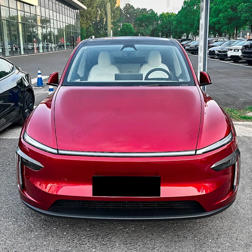 Front Fog Light Canard Trim Covers for Tesla Model Y Juniper 2025+ - T-Launch