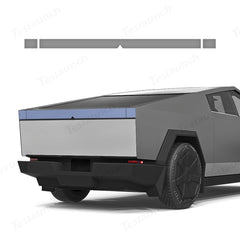 Front Light Bar & Taillight DIY Black Vinyl Wrap Kit for Tesla Cybertruck - T-Launch