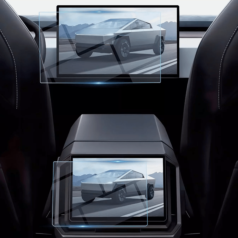 Front & Rear Screen Protector for Cybertruck - T-Launch