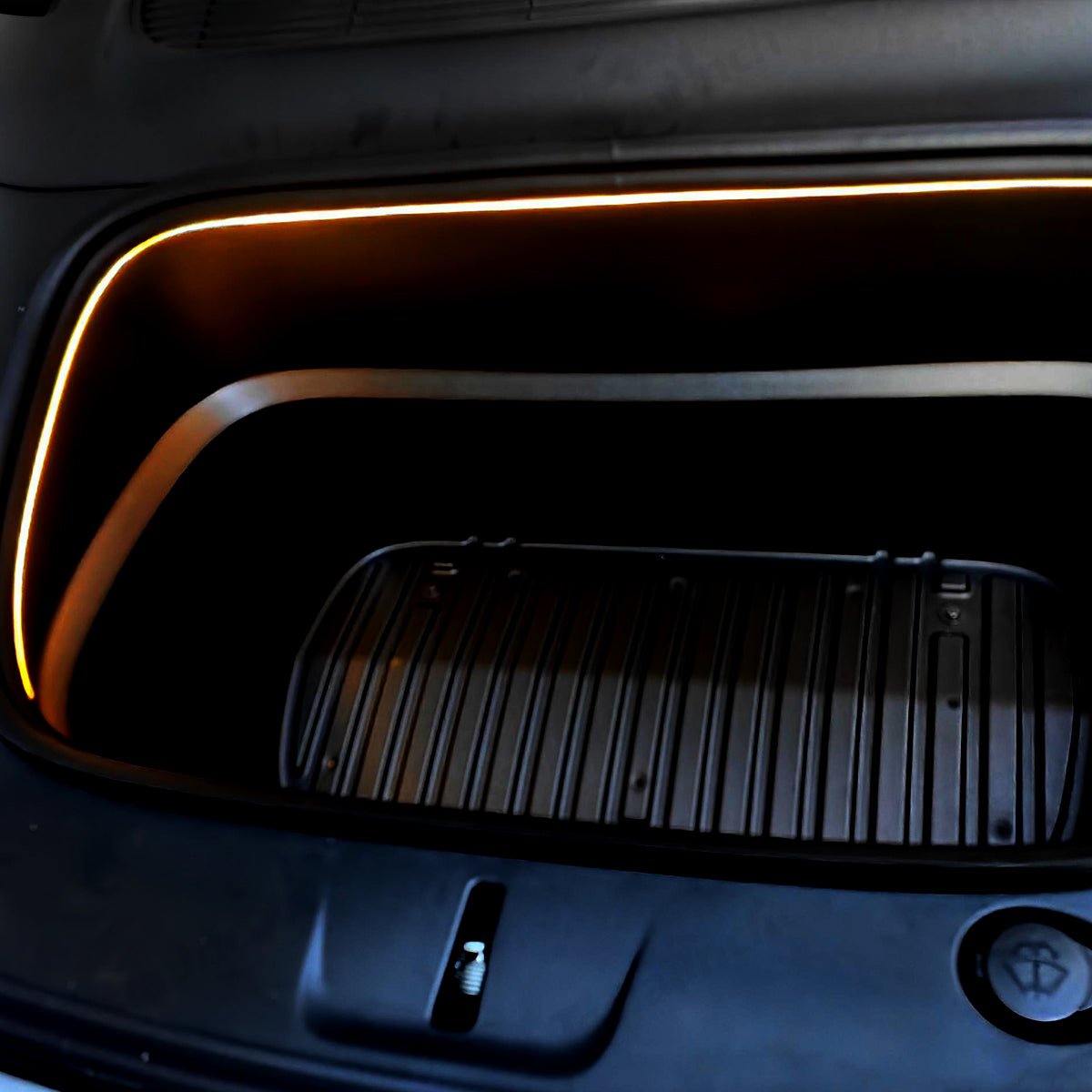 Front & Rear Trunk Ambient Lighting – Soft Glow Upgrade for Tesla Model Y Juniper 2025+ - T-Launch
