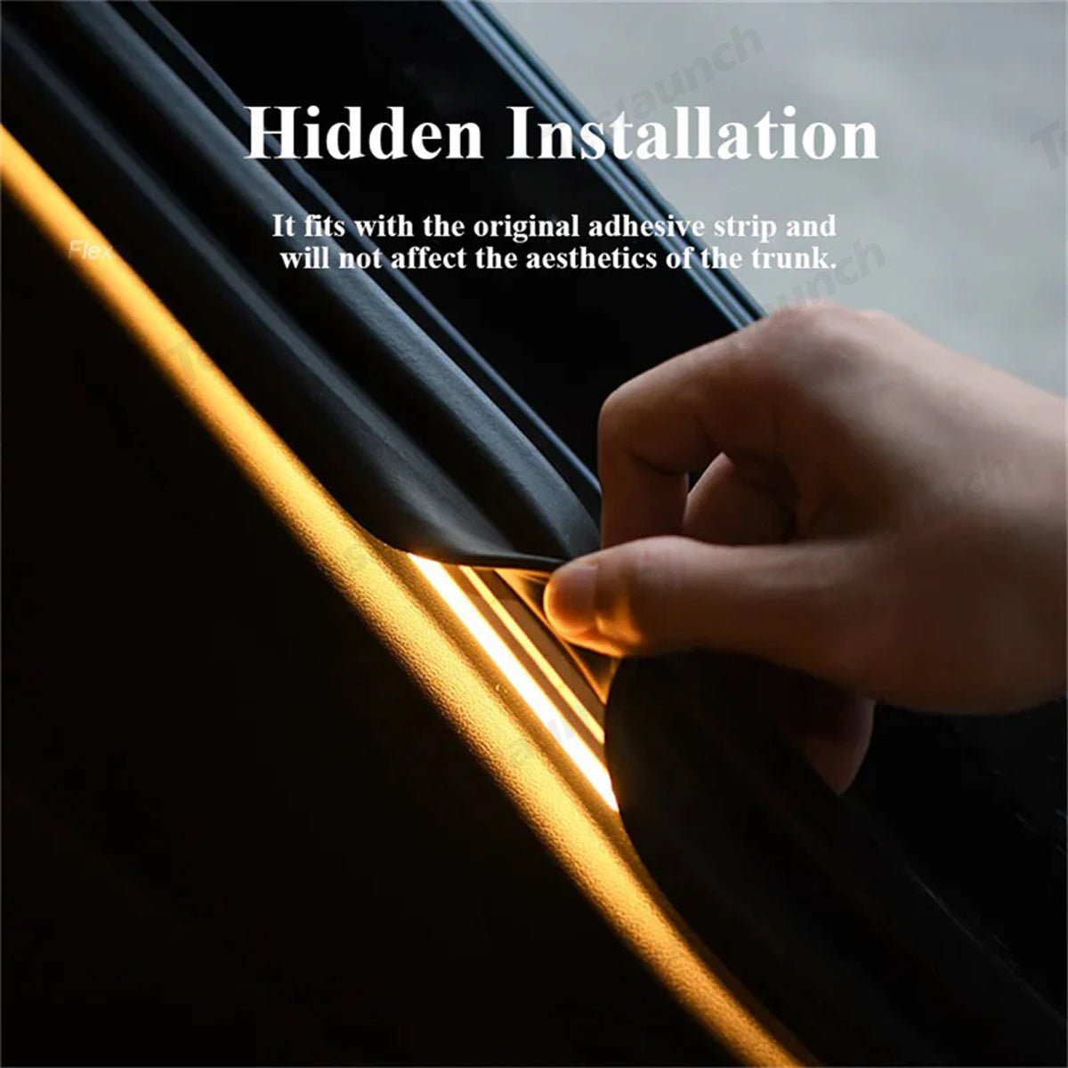 Front & Rear Trunk Ambient Lighting – Soft Glow Upgrade for Tesla Model Y Juniper 2025+ - T-Launch