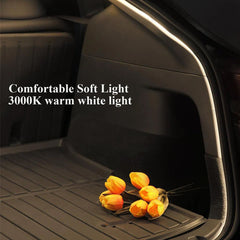 Front & Rear Trunk Ambient Lighting – Soft Glow Upgrade for Tesla Model Y Juniper 2025+ - T-Launch