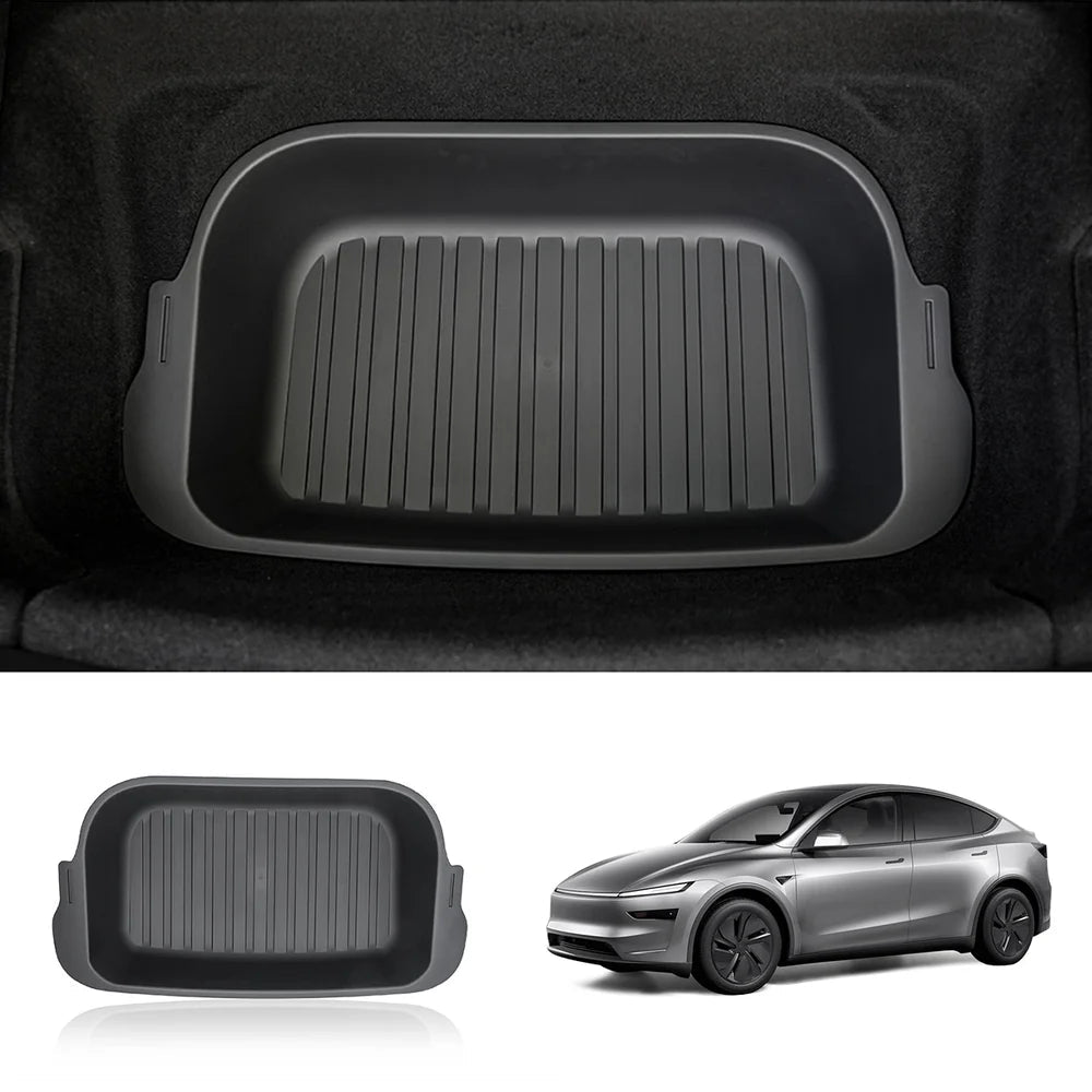 Front & Rear Trunk Organizer Bins for Tesla Model Y Juniper 2025+ - T-Launch