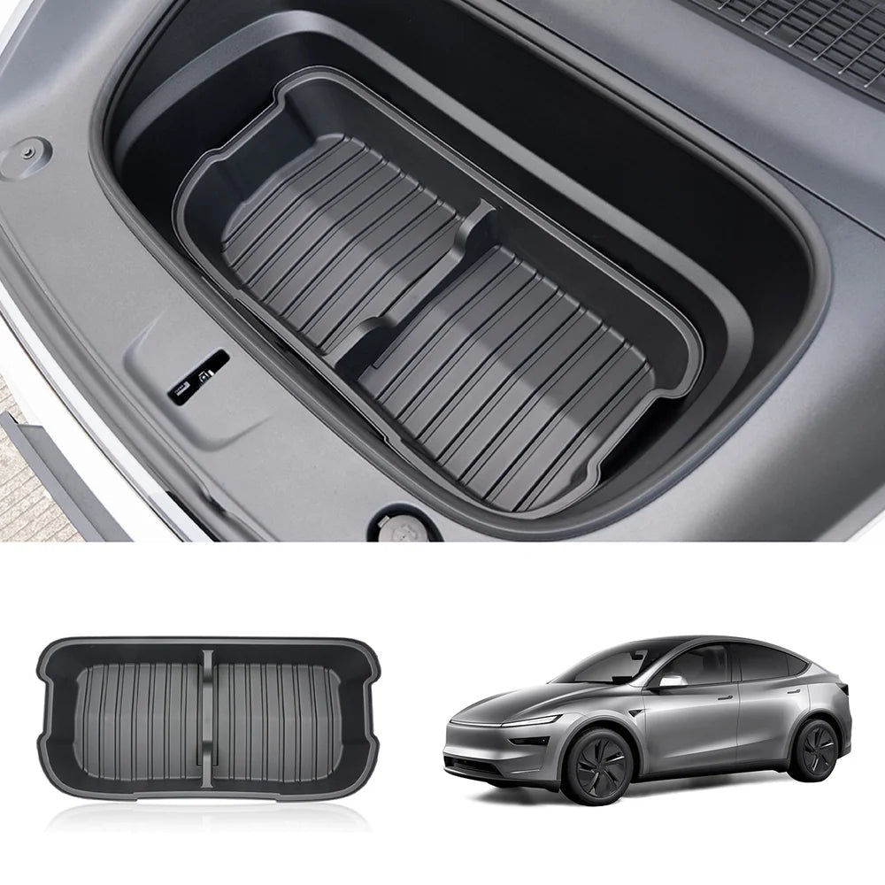 Front & Rear Trunk Organizer Bins for Tesla Model Y Juniper 2025+ - T-Launch