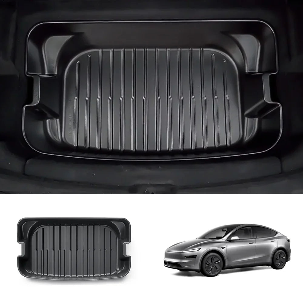 Front & Rear Trunk Shelf Storage Boxes for Tesla Model Y Juniper 2025+ - T-Launch