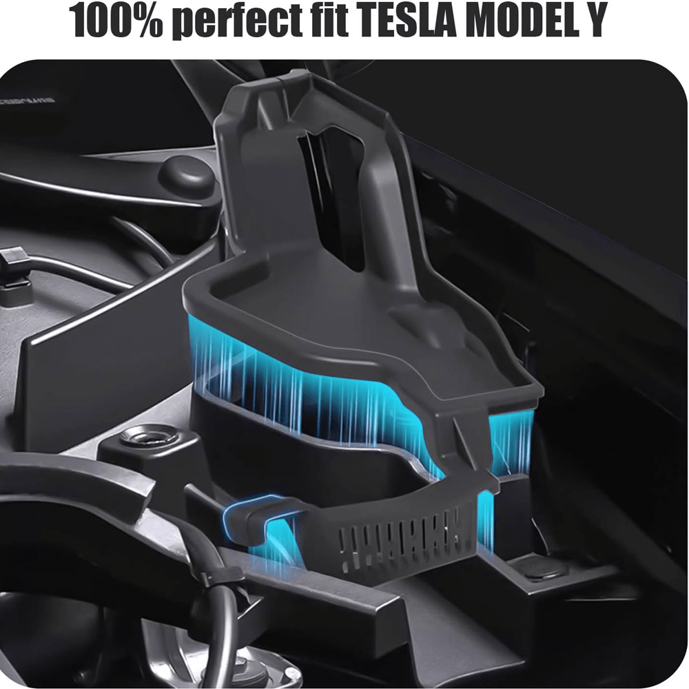 Front Trunk Blocking Hood Waterproof Box Grille Channel Water Diversion For Tesla Model Y - T-Launch