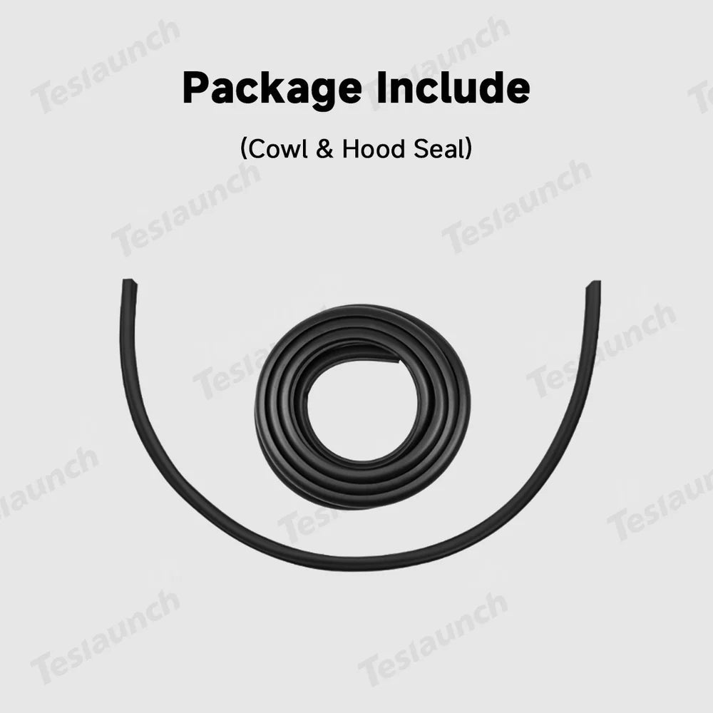 Front Trunk Cowl Water Seal & Hood Weatherstrip for Tesla Model 3 Highland / Model Y 2021+ - T-Launch