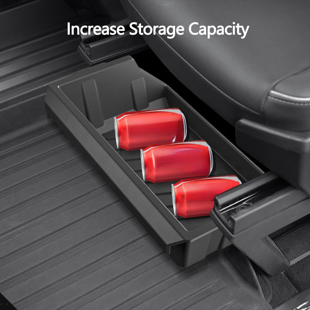 Front Under Seat Hidden Storage Box for Tesla Cybertruck - T-Launch
