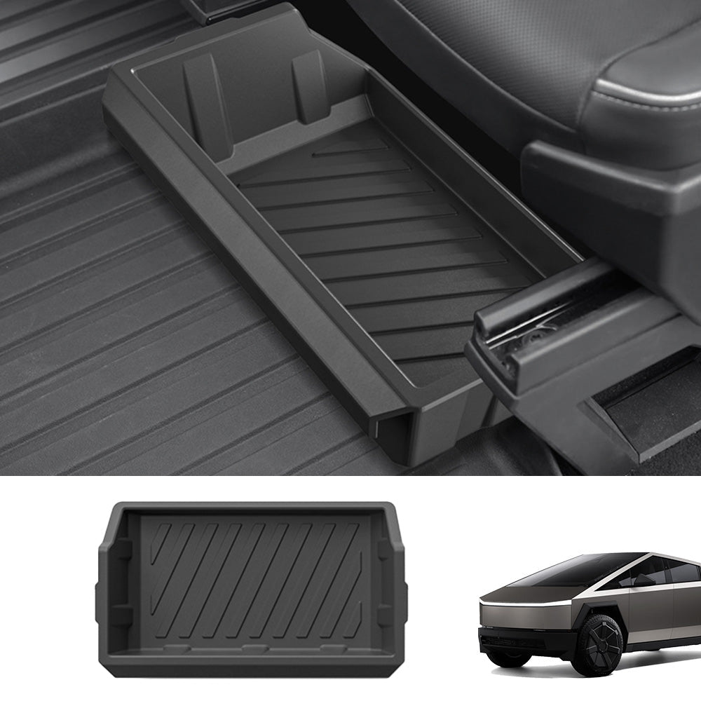 Front Under Seat Hidden Storage Box for Tesla Cybertruck - T-Launch