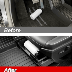 Front Under Seat Storage Box with Silicone Pad for Tesla Cybertruck - T-Launch