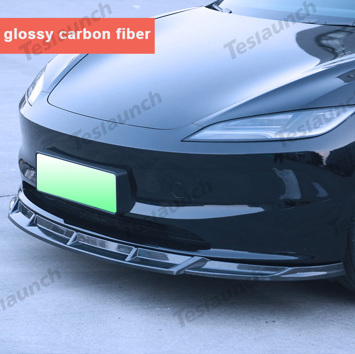 Sports Style Front Bumper Lip Kit for 2024 Model 3 Highland