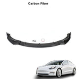 Front Bumper Lip Kit For Tesla Model 3 (2017-2023)