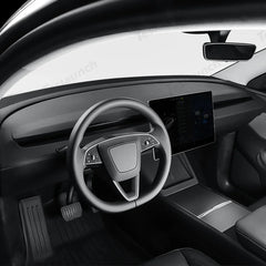 Full-Cover Silicone Dashboard Protector for Tesla Model Y Juniper 2025+ - T-Launch