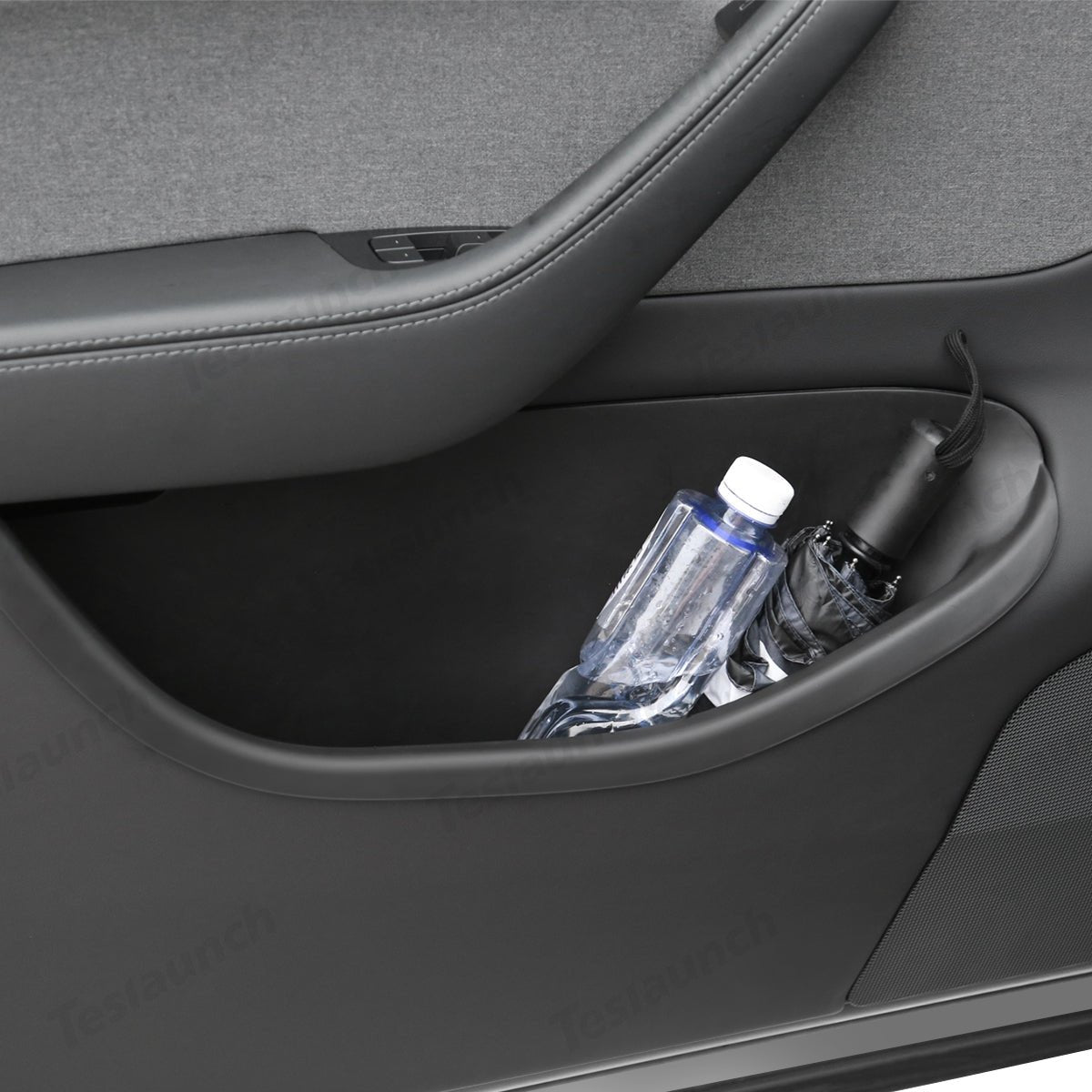 Full-Coverage Door Storage Organizer – Waterproof & Dirt-Resistant for Tesla Model Y Juniper 2025+ - T-Launch