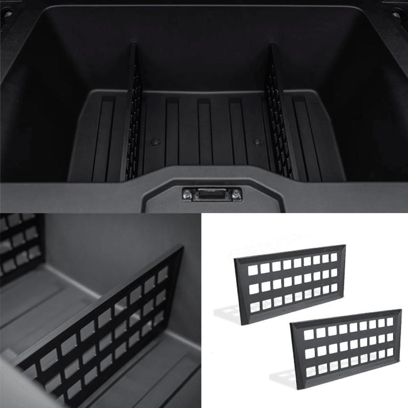 Gear Locker Dividers for Cybertruck (2 Pcs) - T-Launch