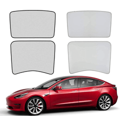 Glass Roof / Sunroof Sunshade for Tesla Model 3(2017-2020) Sun Visor Accessories - T-Launch