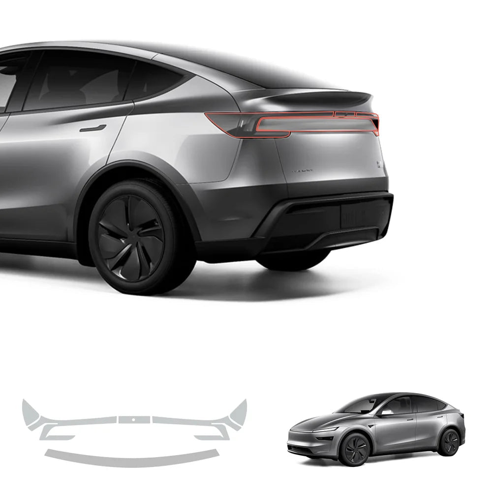 Glossy TPU Invisible Full Car Paint Protection Film (PPF) for Tesla Model Y Juniper 2025+ - T-Launch