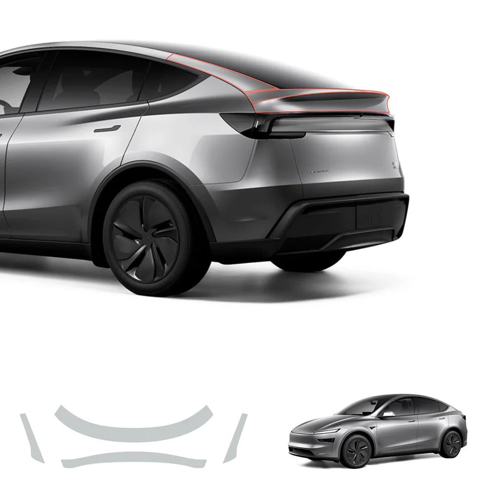 Glossy TPU Invisible Full Car Paint Protection Film (PPF) for Tesla Model Y Juniper 2025+ - T-Launch