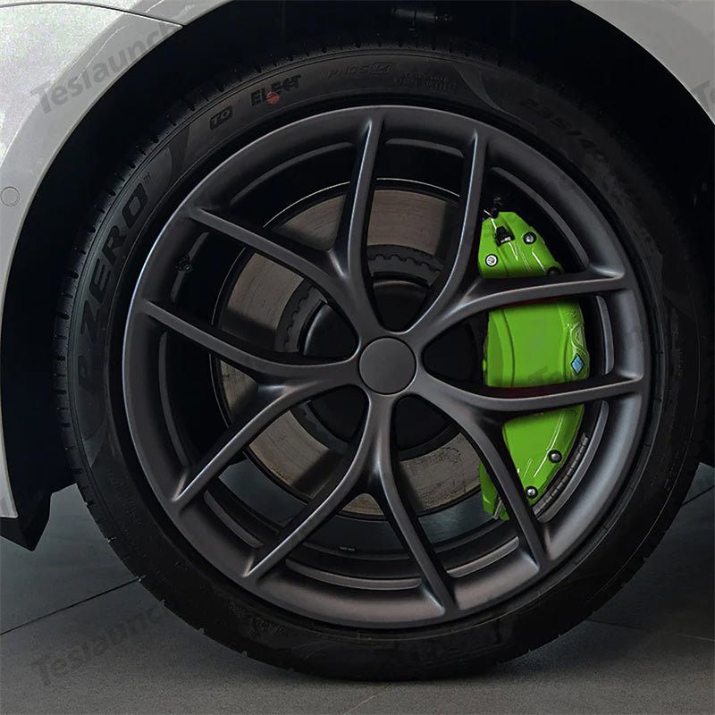 Green Brake Caliper Covers (4Pcs) For Tesla 2017-2023 Model 3/Y - T-Launch