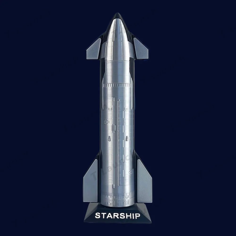 Handcrafted SpaceX Starship B7 Rocket Model Ready-to-Display Collectible - T-Launch