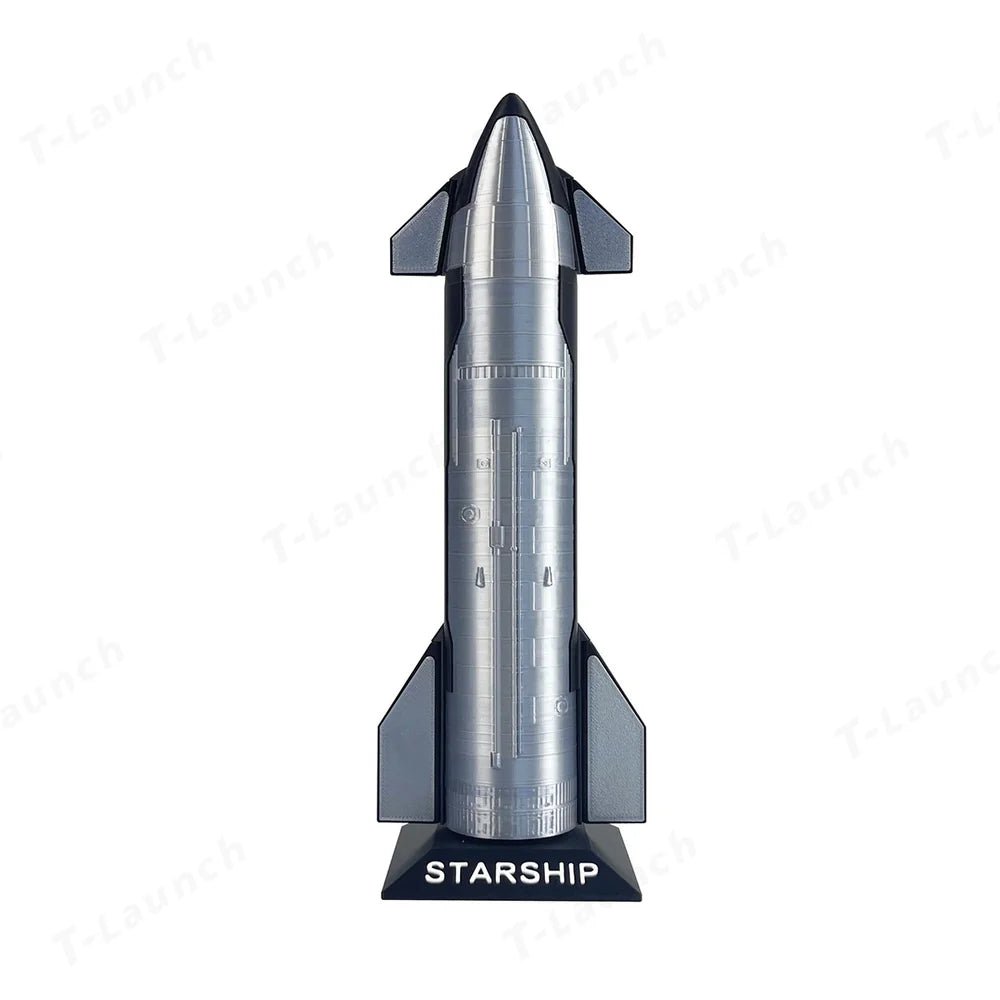 Handcrafted SpaceX Starship B7 Rocket Model Ready-to-Display Collectible - T-Launch