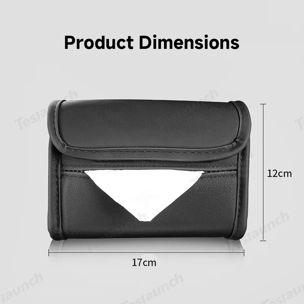 Hanging Car Tissue Box – Universal Fit for All Cars - T-Launch