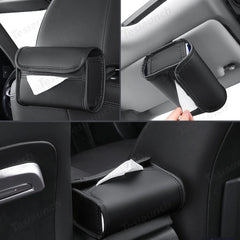 Hanging Car Tissue Box – Universal Fit for All Cars - T-Launch