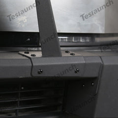 Heavy Duty Front Bumper with License Plate Frame for Tesla Cybertruck - T-Launch