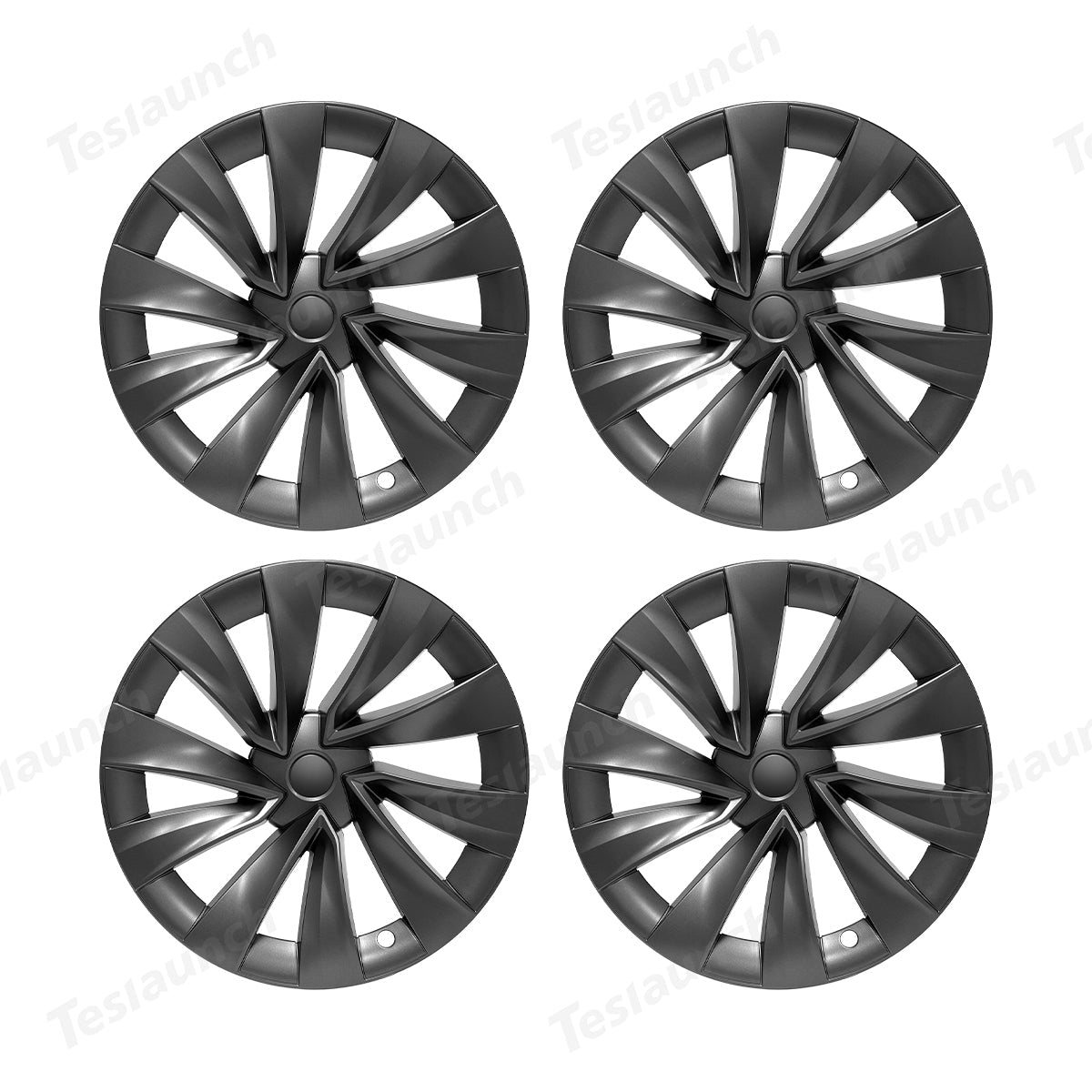 Helix 2.0 Style Wheel Hubcaps (Set of 4) for Tesla 2025+ Model Y Juniper 20'' Helix 2.0 Wheels - T-Launch