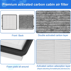 HEPA Air Filter with Activated Carbon for Cybertruck - T-Launch