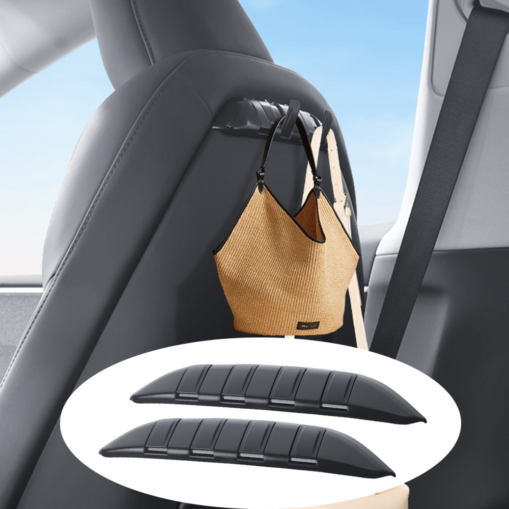 Hidden Foldable Seat Back Hook Bracket for Tesla Model 3/Y - T-Launch