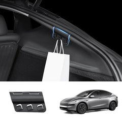 Hidden Trunk Grocery Bag Hook for Tesla Model Y Juniper 2025+ - T-Launch
