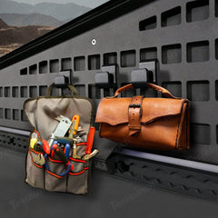 Hooks for MOLLE Panels & Vault Cargo Divider for Cybertruck - T-Launch