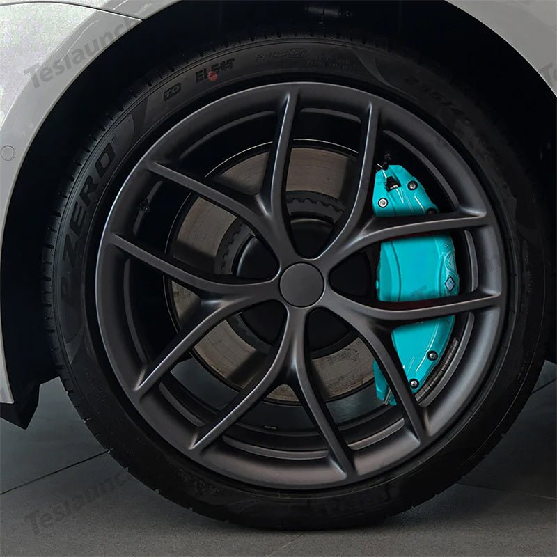 Ice Blue Brake Caliper Covers (4Pcs) For Tesla Model 3/Y - T-Launch