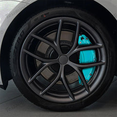 Ice Blue Brake Caliper Covers (4Pcs) For Tesla Model 3/Y - T-Launch
