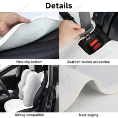 Ice Silk Breathable Air Mesh Seat Cushion for Tesla Model Y Juniper 2025+ - T-Launch